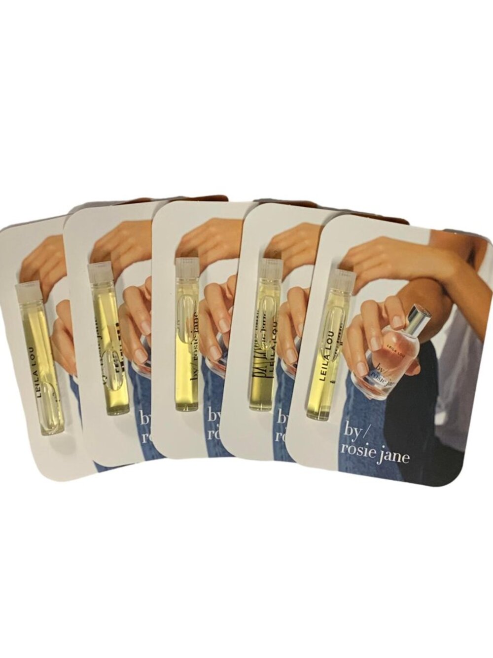 By Rosie Jane 5 Piece Leila Lou Eau de Parfum Sample Vial .04oz/1.2mLl Each